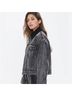 Forever 21 100% Cotton Black Jacket Size S - photo 3