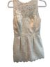 Jill Stuart Floral Ivory Romper Size 6 - photo 1