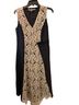Rachel Roy Black White Cocktail Dress Size 10 - photo 1