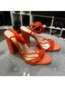Shein Camo Orange Heels Size 8 1/2 - photo 4