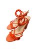 Shein Camo Orange Heels Size 8 1/2 - photo 1