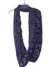Ecote 100% Viscose Floral Purple Scarf One size - photo 2