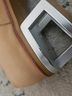 Jeffrey Campbell 100% Leather Tan Silver Heels Size 9 1/2 - photo 9