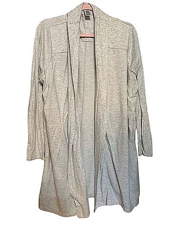Active Life Modal Blend Long Sleeve Open-Front Cardigan with Thumbholes Cardigan (view 1)