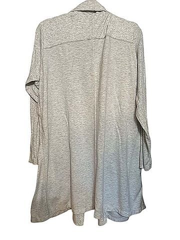 Active Life Modal Blend Long Sleeve Open-Front Cardigan with Thumbholes Cardigan (view 2)