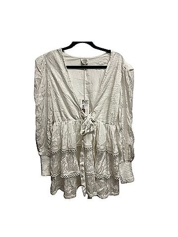 Hemant & Nandita X Anthropologie Veda Quilted Dress Casual Dress (view 1)