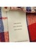Max Jeans 100% Rayon Plaid Red Blue White Button-Down Shirt Size M - photo 7