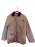 Limited Too 100% Cotton 100% Nylon 100% Polyester Plaid Tan Brown Coat Size XL - photo 1
