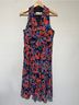 Evan Picone 100% Polyester Floral Multi Color Casual Dress Size 10 - photo 9