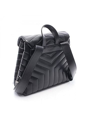 Yves Saint Laurent Yves Saint Laurent Saint Laurent Paris Loulou Backpack/Handbag, Leather, Women's, Black, 487220 (view 2)