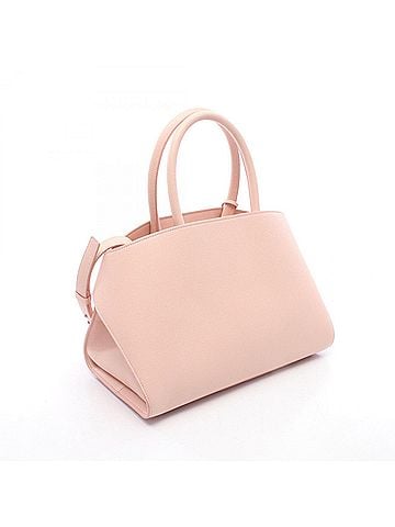 Salvatore Ferragamo Salvatore Ferragamo HUG Small 2-Way Handbag, Leather, Women's, Pink, 215608 (view 2)