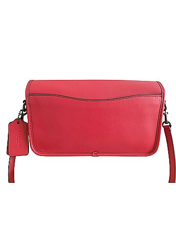 Coach Turnlock Leather Crossbody Bag (view 2)
