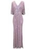 Mac Duggal 100% Polyester Solid Pink Multi Color Cocktail Dress Size 4 - photo 1