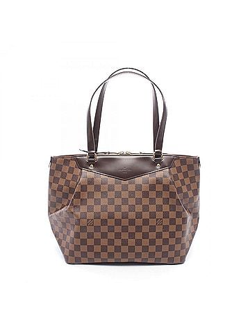 Louis Vuitton Louis Vuitton Westminster GM Damier Ebene Tote Bag Handbag, Coated Canvas Leather, Women's, Brown, N41103 (view 1)