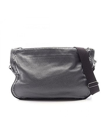 Bottega Veneta Bottega Veneta Intrecciato Shoulder Bag/Handbag, Leather, Men's, Black (view 1)
