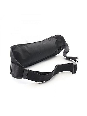 Prada Prada Triangle Logo Waist Bag/Body Bag/Handbag, Nylon/Saffiano Leather, Men's/Women's, Black (view 2)
