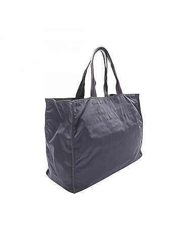 Prada Prada PRADA Tote Bag Handbag Nylon Saffiano Leather Men's Women's Navy Black (view 2)