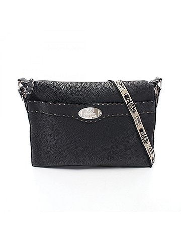 Fendi Fendi Selleria Shoulder Bag/Handbag, Leather, Women's, Black (8BT093) (view 1)