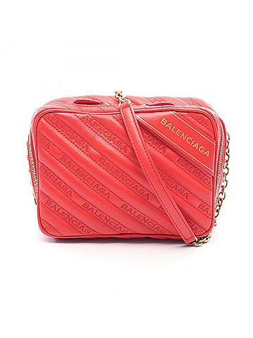 Balenciaga Balenciaga Blanket Reporter XS Shoulder Bag/Handbag, Leather, Women's, Red (502026) (view 1)