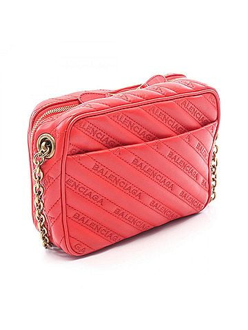 Balenciaga Balenciaga Blanket Reporter XS Shoulder Bag/Handbag, Leather, Women's, Red (502026) (view 2)