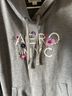 Aeropostale Gray Pullover Hoodie Size L - photo 4