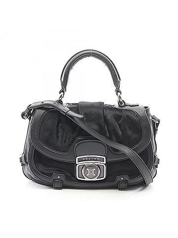 Céline Celine CELINE 2WAY Handbag Leather Women's Black (view 1)