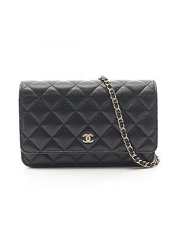 Chanel Chanel Matelassé Shoulder Bag/Handbag, Caviar Leather (Grained Calfskin), Women's, Black, AP0250 (view 1)