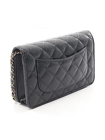 Chanel Chanel Matelassé Shoulder Bag/Handbag, Caviar Leather (Grained Calfskin), Women's, Black, AP0250 (view 2)