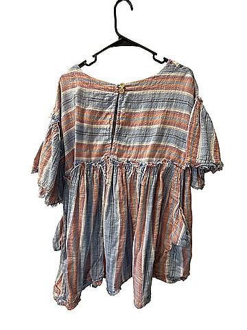 Free People Short Sleeve Blouse (view 2)