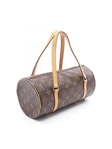 Louis Vuitton Louis Vuitton Papillon 26 Monogram Handbag, Coated Canvas Leather, Women's, Brown, M51386 (view 2)