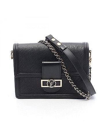 Louis Vuitton Louis Vuitton Dauphine NV MM Shoulder Bag/Handbag, Leather, Epi Women's, Black (M56141) (view 1)