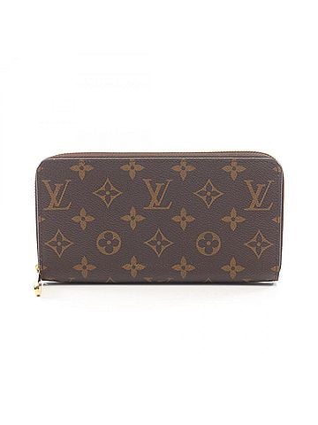 Louis Vuitton Louis Vuitton Zippy Wallet Monogram Fuchsia Round Long Wallet, Coated Canvas, Monogram, Women's, Brown/Pink, M41895 (view 1)