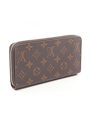 Louis Vuitton Louis Vuitton Zippy Wallet Monogram Fuchsia Round Long Wallet, Coated Canvas, Monogram, Women's, Brown/Pink, M41895 (view 2)