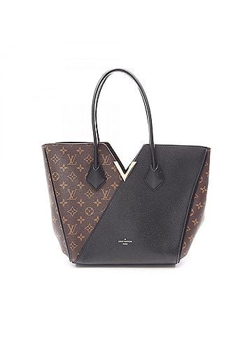 Louis Vuitton Louis Vuitton Kimono MM Monogram Noir Tote Bag Handbag Coated Canvas Leather Women's Brown/Black M40460 (view 1)