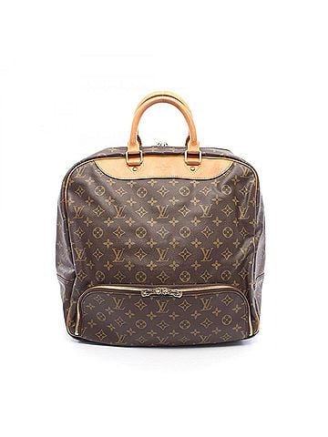 Louis Vuitton Louis Vuitton LOUIS VUITTON Evasion Monogram Boston Bag Handbag Coated Canvas Leather Men's Women's Brown M41443 (view 1)