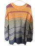 Soft Surroundings Stripes Multi Color Pullover Sweater Size L - photo 2