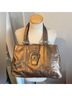 Coach 100% Leather Solid Multi Color Shoulder Bag One size - photo 3