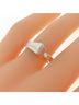 Hermès 100% Sterling Silver Silver Toned Hermes Hermès Clou de Forge Ring One size - photo 5