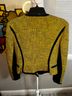 Karen Millen Tweed Yellow Jacket Size 8 - photo 12