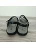 SAS 100% Leather Solid Black Sandals Size 7 1/2 - photo 6
