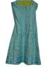 Express Floral Blue Casual Dress Size 0 - photo 2