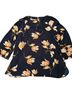 Daniel Rainn Floral Multi Color Blue Orange White Long Sleeve Blouse Size L - photo 2