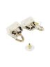 Chanel 100% Leather Black Chanel ABA009 Earrings One size - photo 3