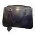 Coach 100% Leather Solid Blue Gold Leather Tote One size - photo 1