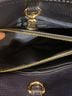Coach 100% Leather Solid Blue Gold Leather Tote One size - photo 6
