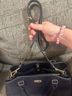 Coach 100% Leather Solid Blue Gold Leather Tote One size - photo 7