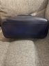 Coach 100% Leather Solid Blue Gold Leather Tote One size - photo 3