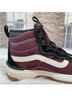 Vans Burgundy Black Ankle Boots Size 8 - photo 13