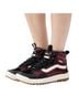 Vans Burgundy Black Ankle Boots Size 8 - photo 1