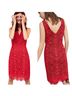 Maeve Red Cocktail Dress Size 0 - photo 1